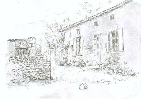 FARM DRAWING SELF CATERING LA CHESNAYE